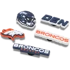 Conjunto de 5 berloques Jibbitz™ para sapatos dos Denver Broncos da NFL