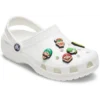 Conjunto de 5 Berloques Jibbitz™ Super Mario™ para sapatos Conjunto de 5 Berloques Jibbitz™ Super Mario™ para sapatos
