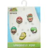 Conjunto de 5 Berloques Jibbitz™ Super Mario™ para sapatos Conjunto de 5 Berloques Jibbitz™ Super Mario™ para sapatos