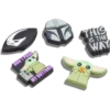 Conjunto de 5 berloques Jibbitz™ «The Mandalorian» da Disney Conjunto de 5 berloques Jibbitz™ «The Mandalorian» da Disney