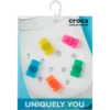 Conjunto de 5 berloques para sapatos Jibbitz™ «Candy Bear»
