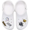 Conjunto de 5 berloques para sapatos Jibbitz™ da NFL Pittsburgh Steelers Conjunto de 5 berloques para sapatos Jibbitz™ da NFL Pittsburgh Steelers