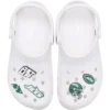 Conjunto de 5 berloques para sapatos Jibbitz™ dos New York Jets da NFL Conjunto de 5 berloques para sapatos Jibbitz™ dos New York Jets da NFL