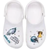 Conjunto de 5 berloques para sapatos Jibbitz™ dos Philadelphia Eagles da NFL Conjunto de 5 berloques para sapatos Jibbitz™ dos Philadelphia Eagles da NFL