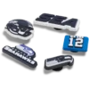 Conjunto de 5 berloques para sapatos Jibbitz™ dos Seattle Seahawks da NFL Conjunto de 5 berloques para sapatos Jibbitz™ dos Seattle Seahawks da NFL