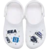 Conjunto de 5 berloques para sapatos Jibbitz™ dos Seattle Seahawks da NFL Conjunto de 5 berloques para sapatos Jibbitz™ dos Seattle Seahawks da NFL