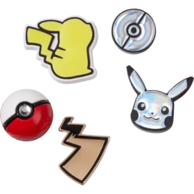 Conjunto de 5 berloques para sapatos Jibbitz™ «Elevated Pokémon»