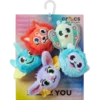 Conjuntos de 5 berloques Jibbitz «Animais Fantásticos Peludos»