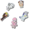 Conjuntos de 5 berloques Jibbitz™ Bluey