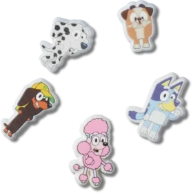 Conjuntos de 5 berloques Jibbitz™ Bluey