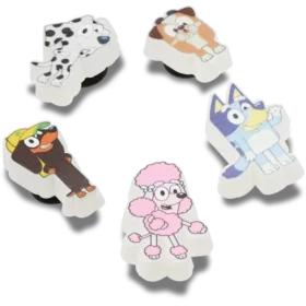Conjuntos de 5 berloques Jibbitz™ Bluey