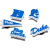 Conjuntos de 5 berloques Jibbitz da Duke Conjuntos de 5 berloques Jibbitz da Duke