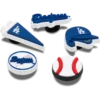 Conjuntos de 5 berloques Jibbitz™ da MLB Los Angeles Dodgers Conjuntos de 5 berloques Jibbitz™ da MLB Los Angeles Dodgers