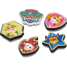 Conjuntos de 5 berloques Jibbitz da Patrulha Canina