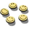 Conjuntos de 5 berloques Jibbitz da Smileyworld Conjuntos de 5 berloques Jibbitz da Smileyworld