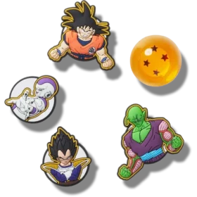 Conjuntos de 5 berloques Jibbitz™ de Dragon Ball Z