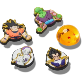 Conjuntos de 5 berloques Jibbitz™ de Dragon Ball Z