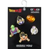 Conjuntos de 5 berloques Jibbitz™ de Dragon Ball Z Conjuntos de 5 berloques Jibbitz™ de Dragon Ball Z