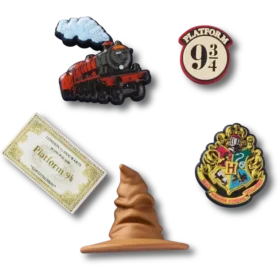 Conjuntos de 5 berloques Jibbitz™ de Harry Potter