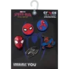 Conjuntos de 5 Berloques Jibbitz do Homem-Aranha II