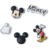 Conjuntos de 5 Berloques Jibbitz do Mickey da Disney Conjuntos de 5 Berloques Jibbitz do Mickey da Disney