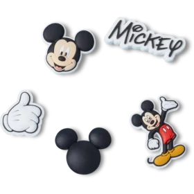 Conjuntos de 5 Berloques Jibbitz do Mickey da Disney