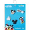 Conjuntos de 5 Berloques Jibbitz do Mickey da Disney Conjuntos de 5 Berloques Jibbitz do Mickey da Disney
