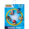 Conjuntos de 5 berloques Jibbitz do Sonic the Hedgehog Conjuntos de 5 berloques Jibbitz do Sonic the Hedgehog