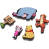 Conjuntos de 5 berloques Jibbitz do Ursinho Pooh Conjuntos de 5 berloques Jibbitz do Ursinho Pooh