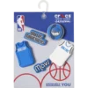 Conjuntos de 5 berloques Jibbitz dos Dallas Mavericks da NBA