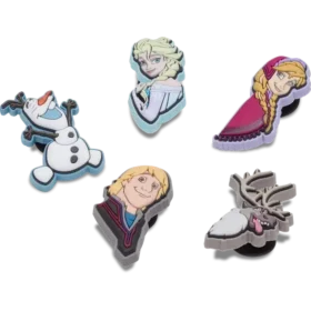 Conjuntos de 5 berloques Jibbitz «Frozen»