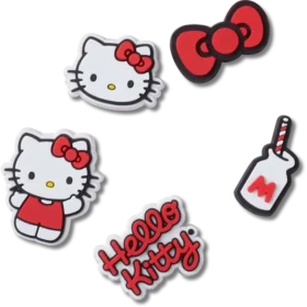 Conjuntos de 5 berloques Jibbitz™ Hello Kitty