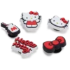 Conjuntos de 5 berloques Jibbitz™ Hello Kitty Conjuntos de 5 berloques Jibbitz™ Hello Kitty