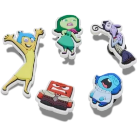 Conjuntos de 5 berloques Jibbitz «Inside Out» da Pixar