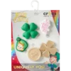 Conjuntos de 5 berloques Jibbitz Lucky Charms Conjuntos de 5 berloques Jibbitz Lucky Charms
