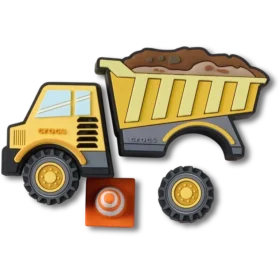 Conjuntos de 5 berloques Jibbitz «Myo Construction Truck»