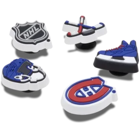 Conjuntos de 5 berloques Jibbitz™ NHL® Montreal Canadiens®
