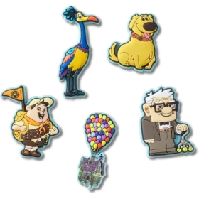 Conjuntos de 5 berloques Jibbitz™ «Pixar Up»