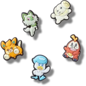 Conjuntos de 5 berloques Jibbitz™ Pokémon Paldea