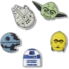 Conjuntos de 5 berloques Jibbitz «Star Wars» Conjuntos de 5 berloques Jibbitz «Star Wars»