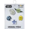 Conjuntos de 5 berloques Jibbitz «Star Wars» Conjuntos de 5 berloques Jibbitz «Star Wars»