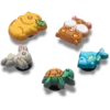 Conjuntos de 5 Berloques Jibbitz Super Pets Conjuntos de 5 Berloques Jibbitz Super Pets