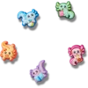 Conjuntos de 5 berloques Jibbitz «Tiny Axolotls» Conjuntos de 5 berloques Jibbitz «Tiny Axolotls»