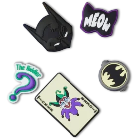 Conjuntos de 5 berloques para sapatos Jibbitz™ do Batman