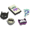 Conjuntos de 5 berloques para sapatos Jibbitz™ do Batman