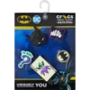 Conjuntos de 5 berloques para sapatos Jibbitz™ do Batman