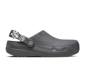 Crafted Silver Flowers Clog «Silver Flowers»