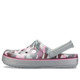 Crocband Clog Graphic III «Grey Pink»