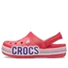 Crocband Clogs com faixa do logótipo «Vermelho Branco»