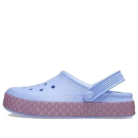 Crocband IV Reflective Mermaid Clogs «Blue Pink»